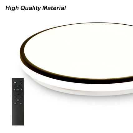 Brilagi - Luminária de teto LED regulável SMART LED/24W/230V Ø 38 cm 3000-6000K Wi-Fi Tuya Beacon + comando remoto