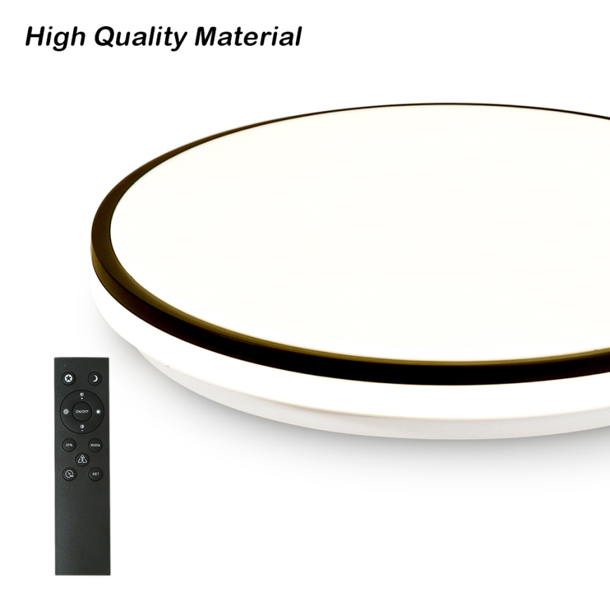 Brilagi - Luminária de teto LED regulável SMART LED/24W/230V Ø 38 cm 3000-6000K Wi-Fi Tuya Beacon + comando remoto