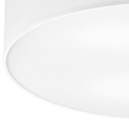 Brilagi - Luminária de Teto LED BELLADONNA 3xE27/15W/230V diâmetro 50 cm branco/carvalho