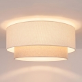 Brilagi - Luminária de Teto LED BOHO ECO 1xE27/10W/230V Ø 40 cm creme