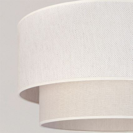 Brilagi - Luminária de Teto LED BOHO ECO 1xE27/10W/230V Ø 40 cm creme