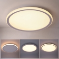 BRILAGI - Luminária de teto LED CARLOS LED/24W/230V diâmetro 40 cm branca