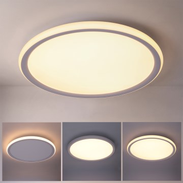 Brilagi - Luminária de teto LED CARLOS LED/24W/230V diâmetro 40 cm branca