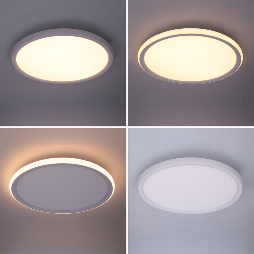 Brilagi - Luminária de teto LED CARLOS LED/24W/230V diâmetro 40 cm branca