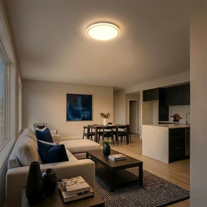 Brilagi - Luminária de teto LED CARLOS LED/24W/230V diâmetro 40 cm branca