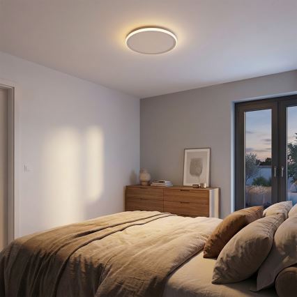 Brilagi - Luminária de teto LED CARLOS LED/24W/230V diâmetro 40 cm branca