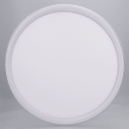 Brilagi - Luminária de teto LED CARLOS LED/24W/230V diâmetro 40 cm branca