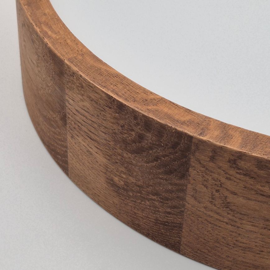 Brilagi - Plafon LED CARVALHO 2xE27/60W/230V carvalho cerejeira diâmetro 37 cm