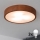 Brilagi - Luminária de teto LED CARVALHO 3xE27/15W/230V carvalho/cerejeira Ø 47 cm