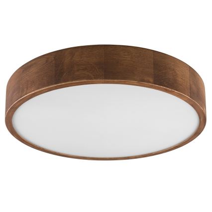 Brilagi - Luminária de teto LED CARVALHO 3xE27/15W/230V carvalho/cerejeira Ø 47 cm