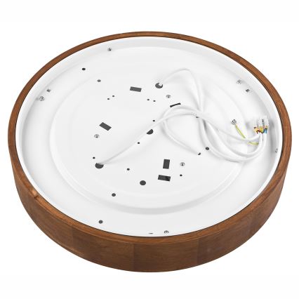 Brilagi - Luminária de teto LED CARVALHO 3xE27/15W/230V carvalho/cerejeira Ø 47 cm