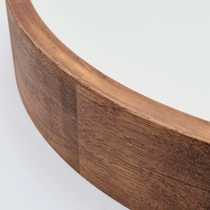 Brilagi - Luminária de Teto LED CARVALHO 3xE27/60W/230V carvalho cereja diâmetro 47 cm