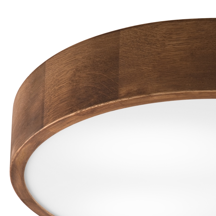 Brilagi - Luminária de Teto LED CARVALHO 3xE27/60W/230V carvalho cereja diâmetro 47 cm