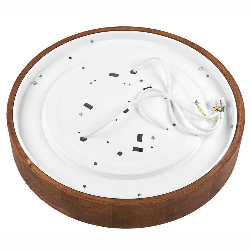 Brilagi - Luminária de Teto LED CARVALHO 3xE27/60W/230V carvalho cereja diâmetro 47 cm