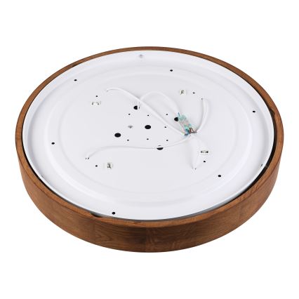 Brilagi - Luminária de teto LED CARVALHO 4xE27/60W/230V, acabamento carvalho/cerejeira, Ø 57,5 cm