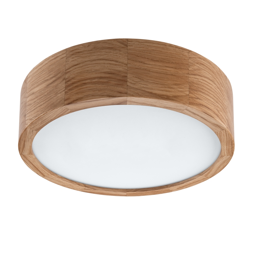 Brilagi - Luminária de teto LED CARVALHO LED/20W/230V, acabamento carvalho, Ø 27,5 cm