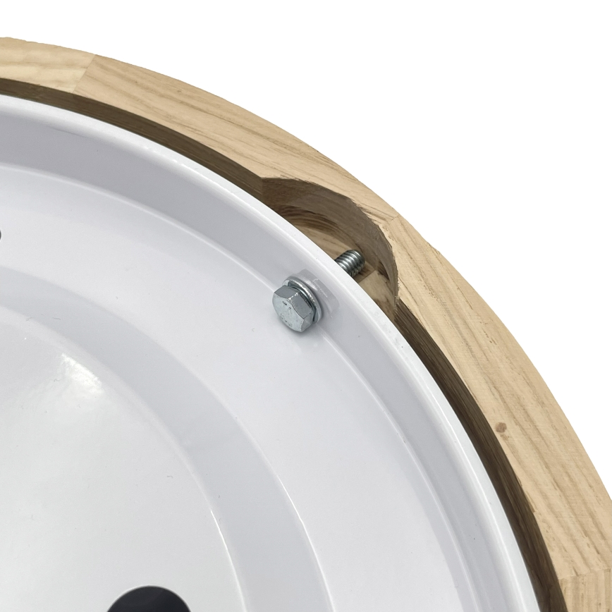 Brilagi - Luminária de teto LED CARVALHO LED/20W/230V, acabamento carvalho, Ø 27,5 cm