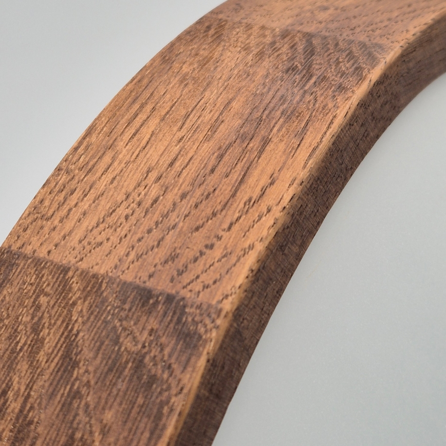 Brilagi - Luminária de Teto LED CARVALHO SLIM 3xE27/60W/230V carvalho cereja Ø 47 cm