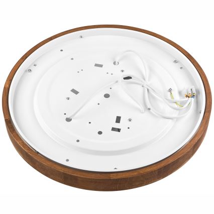 Brilagi - Luminária de Teto LED CARVALHO SLIM 3xE27/60W/230V carvalho cereja Ø 47 cm