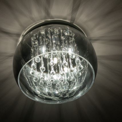 Brilagi - Candeeiro de teto LED em cristal JEWEL 5xG9/40W/230V, diâmetro 40 cm
