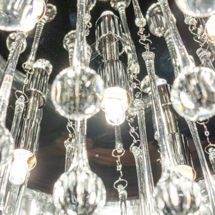 Brilagi - Candeeiro de teto LED em cristal JEWEL 5xG9/40W/230V, diâmetro 40 cm