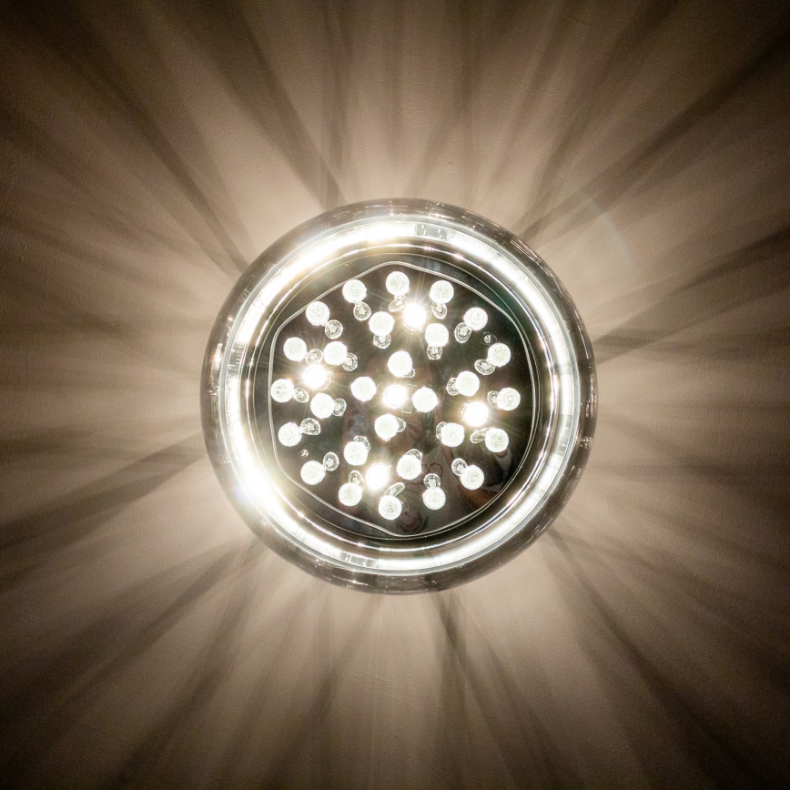 Brilagi - Candeeiro de teto LED em cristal JEWEL 5xG9/40W/230V, diâmetro 40 cm