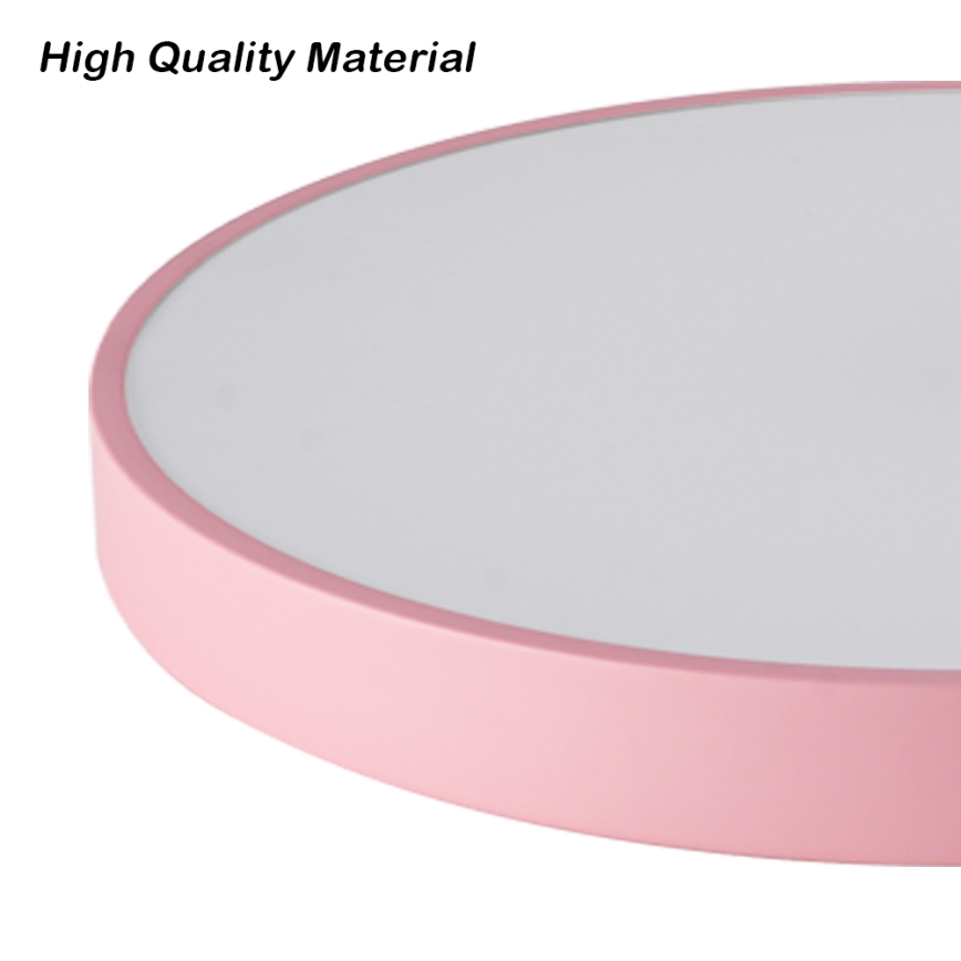 Brilagi - Plafon LED dimerizável POOL LED/36W/230V 3000-6000K Ø 30 cm rosa + controlo remoto