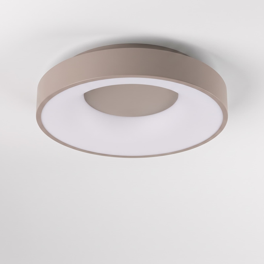 BRILAGI - Candeeiro de teto LED dimerizável FALCON II LED/67W/230V 3000-6500K Ø 40 cm bege + controlo remoto