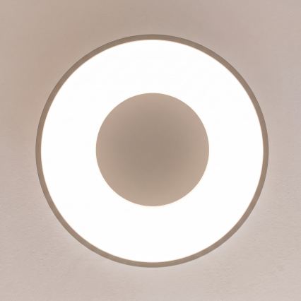 BRILAGI - Candeeiro de teto LED dimerizável FALCON II LED/67W/230V 3000-6500K Ø 40 cm bege + controlo remoto