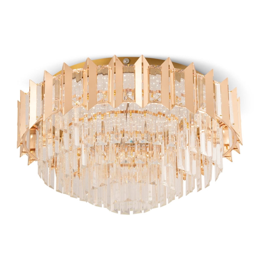 BRILAGI - Luminária de teto LED regulável SPECTRA LED/45W/230V 3000-6000K diâmetro 48 cm dourada + controlo remoto