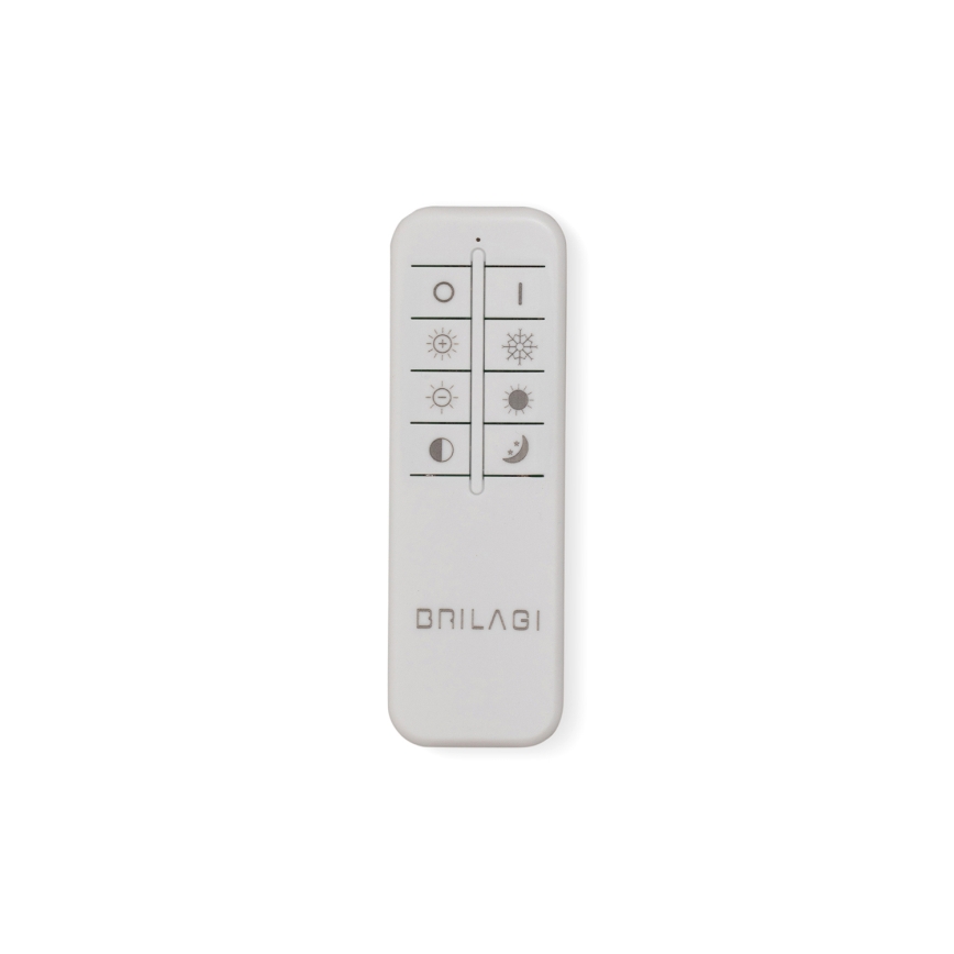 BRILAGI - Luminária de teto LED regulável SPECTRA LED/45W/230V 3000-6000K diâmetro 48 cm dourada + controlo remoto