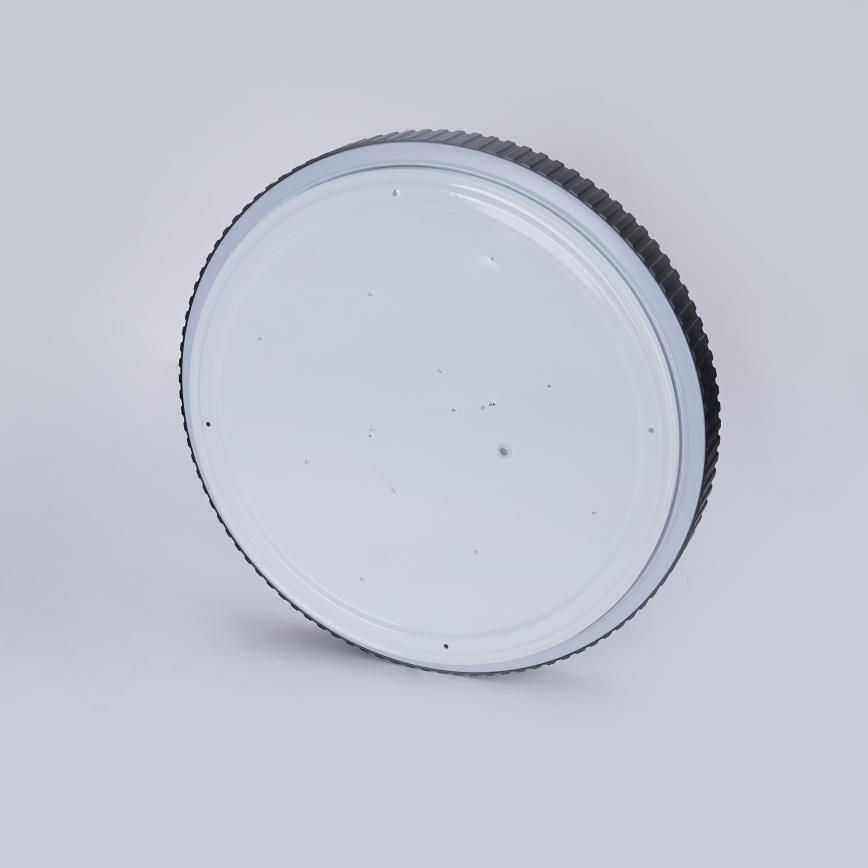 Brilagi - Plafon LED dimerizável CORVO LED/72W/230V 3000-6000K preto Ø 50 cm + comando remoto