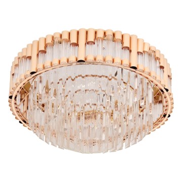 Brilagi - Luminária de teto LED dimerizável CROWN LED/41W/230V 3000-6000K Ø 48 cm dourada + comando remoto