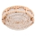Brilagi - Luminária de teto LED dimerizável CROWN LED/41W/230V 3000-6000K Ø 48 cm dourada + comando remoto
