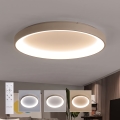 BRILAGI - Luminária de teto LED dimerizável FALCON II LED/108W/230V 3000-6500K diâmetro 80 cm branco/bege + controlo remoto