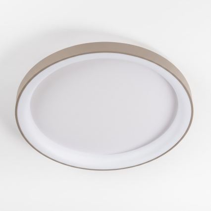 BRILAGI - Luminária de teto LED dimerizável FALCON II LED/108W/230V 3000-6500K diâmetro 80 cm branco/bege + controlo remoto