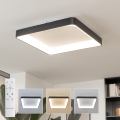 BRILAGI - Luminária de teto LED dimerizável FALCON II LED/125W/230V 3000-6500K 60x60 cm preta + controlo remoto