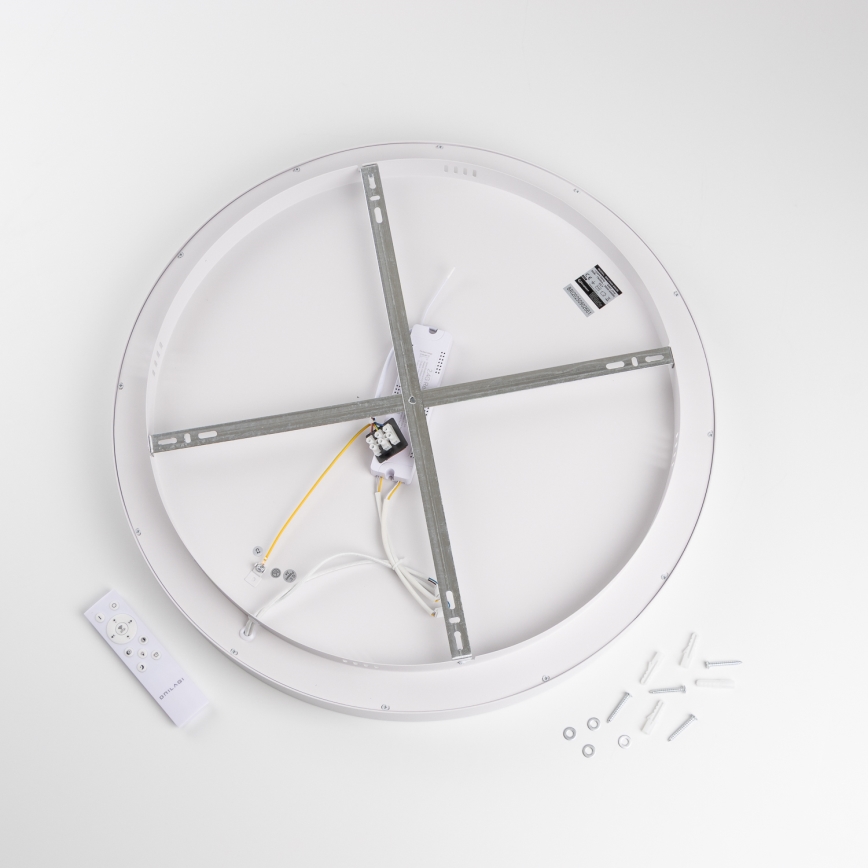 Brilagi - Candeeiro de teto LED regulável FALCON II LED/99W/230V 3000-6500K Ø 60 cm branco + controlo remoto