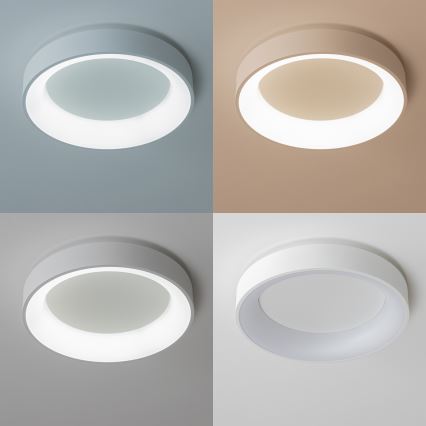 Brilagi - Luminária de teto LED dimerizável FALCON LED/80W/230V 3000–6500K Ø 60 cm branca + comando remoto