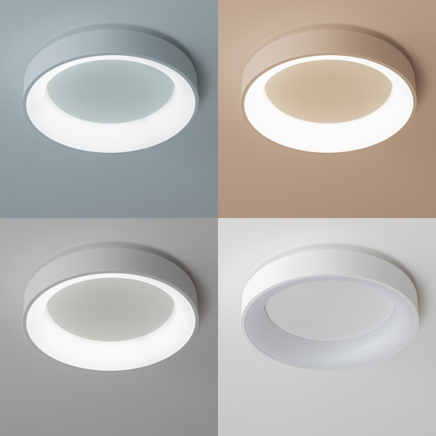 Brilagi - Luminária de teto LED dimerizável FALCON LED/80W/230V 3000–6500K Ø 60 cm branca + comando remoto