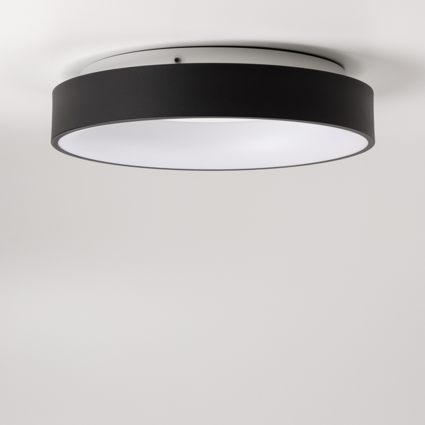 Brilagi - Candeeiro de teto LED regulável FALCON LED/80W/230V 3000-6500K Ø 60 cm preto + comando remoto