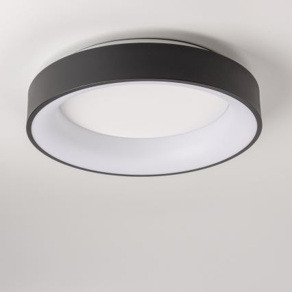 Brilagi - Candeeiro de teto LED regulável FALCON LED/80W/230V 3000-6500K Ø 60 cm preto + comando remoto