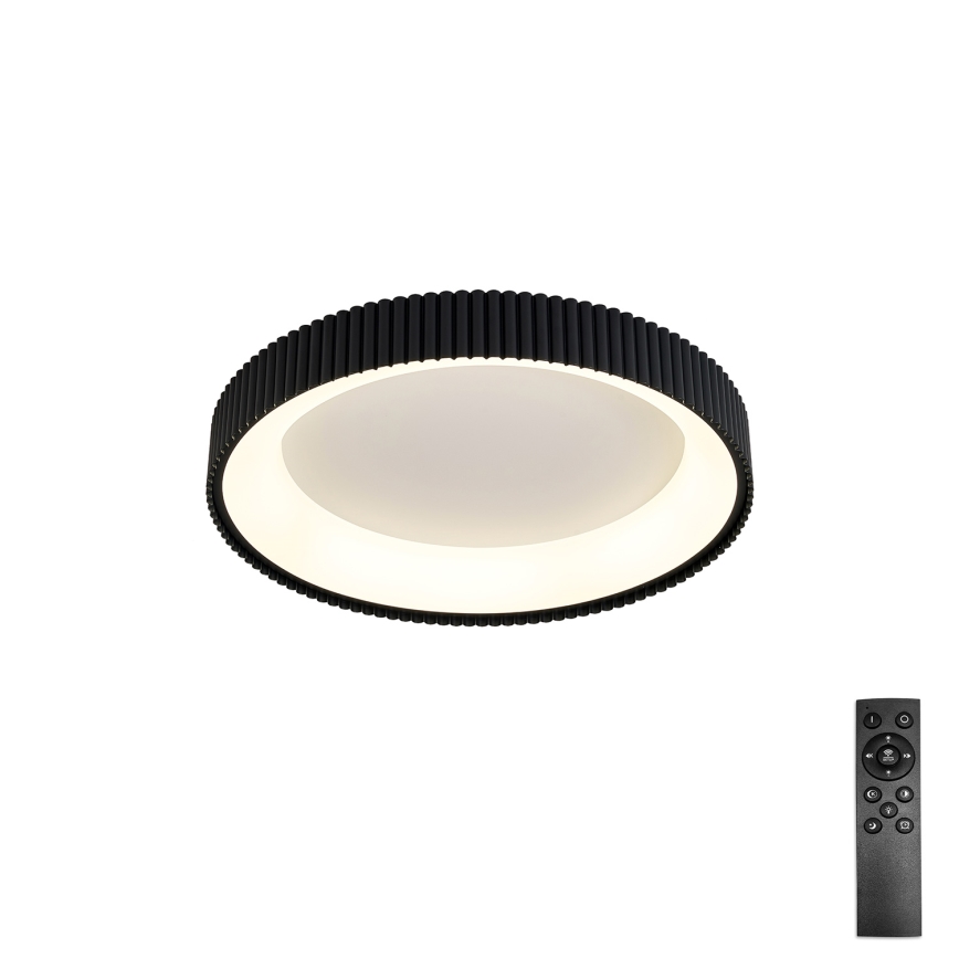 Brilagi - Luminária de teto LED dimerizável FALCON MODERN LED/30W/230V 3000-6500K Ø 40 cm preta + controlo remoto