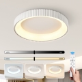 Brilagi - Luminária de teto LED dimerizável FALCON MODERN LED/54W/230V 3000-6000K 60 cm branca + controlo remoto