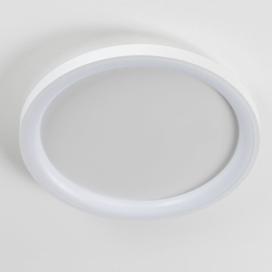 Brilagi - Candeeiro de tecto LED dimerizável FALCON SLIM LED/42W/230V 3000–6500K Ø 50 cm branco + comando remoto
