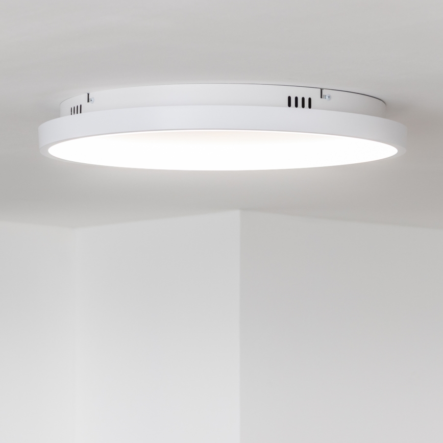Brilagi - Candeeiro de tecto LED dimerizável FALCON SLIM LED/42W/230V 3000–6500K Ø 50 cm branco + comando remoto