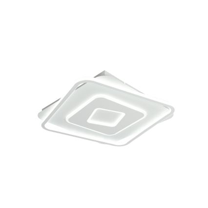 Brilagi - Candeeiro de tecto LED dimerizável IRIS LED/98W/230V 3000-6000K 50x50 cm branco + controlo remoto