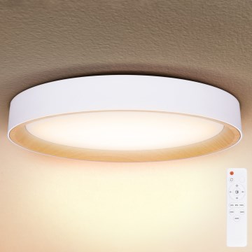 Brilagi - Luminária de teto LED dimerizável LARIOS LED/72W/230V 3000-6500K branca Ø 59 cm + controlo remoto