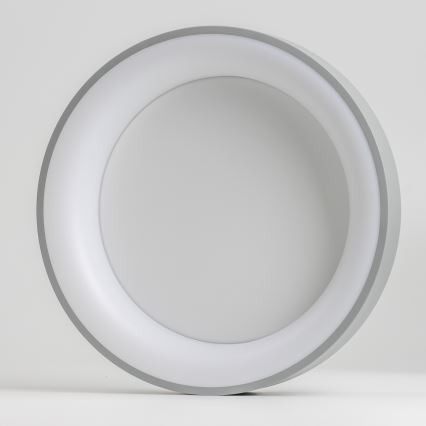 Brilagi - Candeeiro de tecto LED regulável FALCON LED/40W/230V 3000-6500K Ø 45 cm cinzento + comando remoto