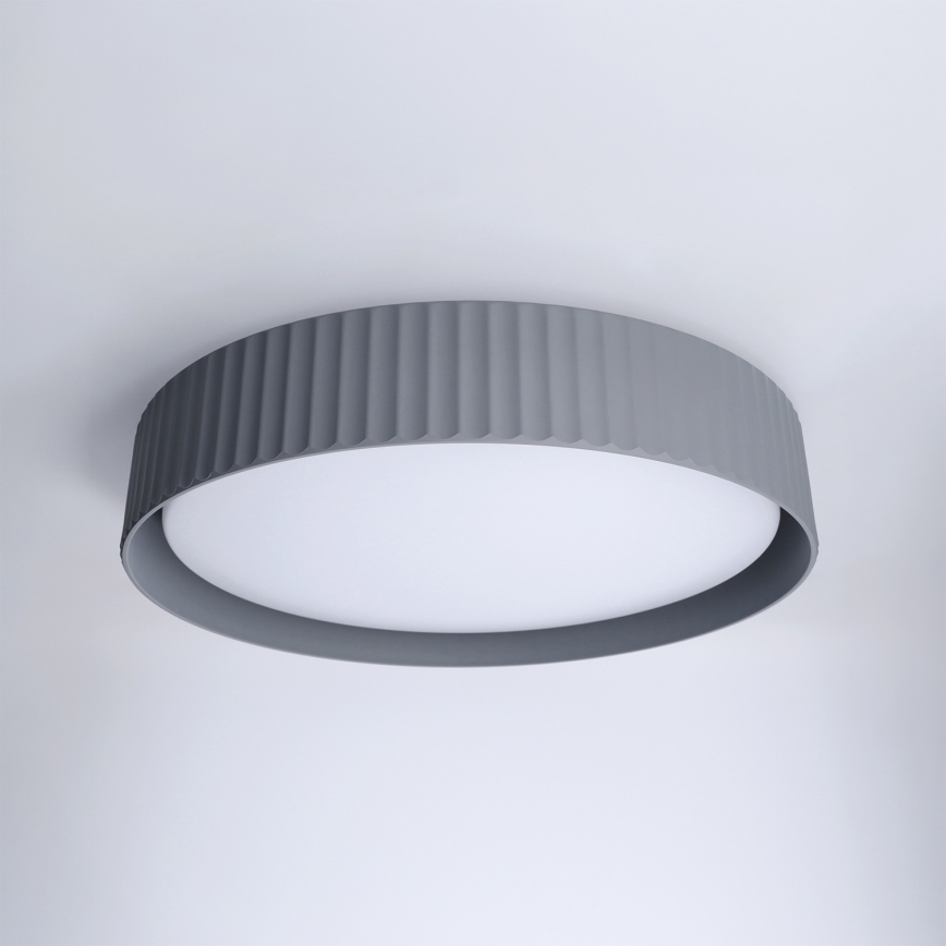 Brilagi - Candeeiro de tecto LED dimerizável LUCIA LED/48W/230V 3000-6500K Ø 41 cm cinzento + comando à distância